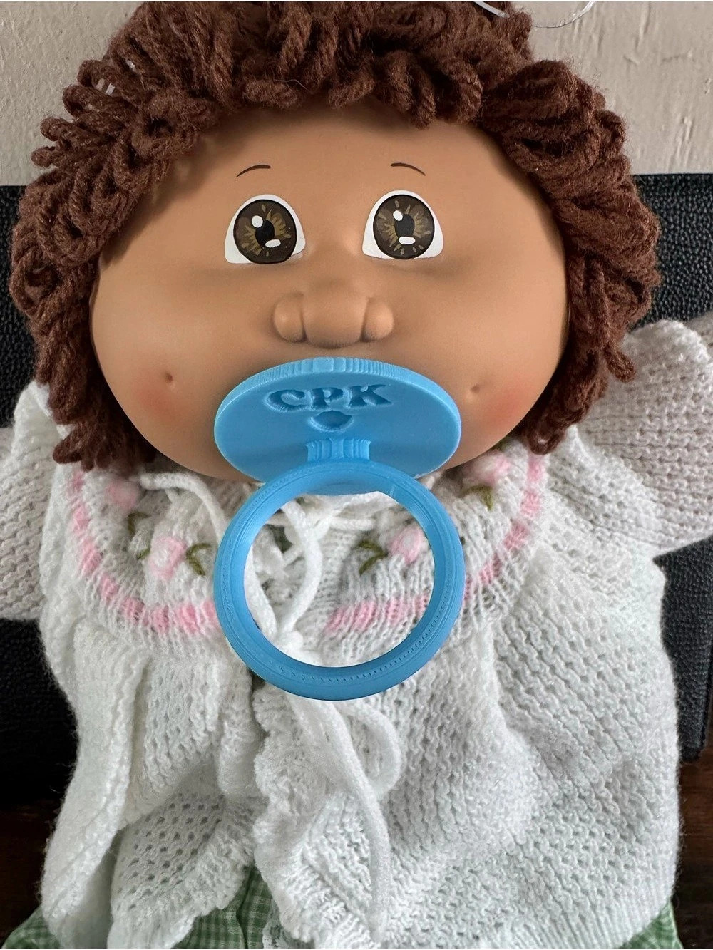 Cabbage Patch Kids Vintage Cabbage Patch Kid Doll with Pacifier Vintage Doll